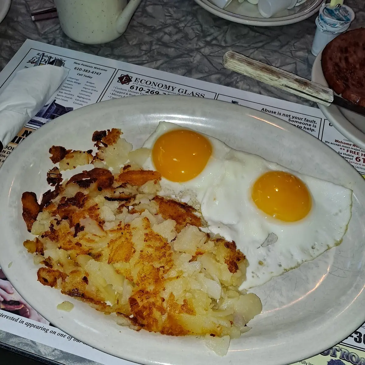Two Eggs Sunny Side Up