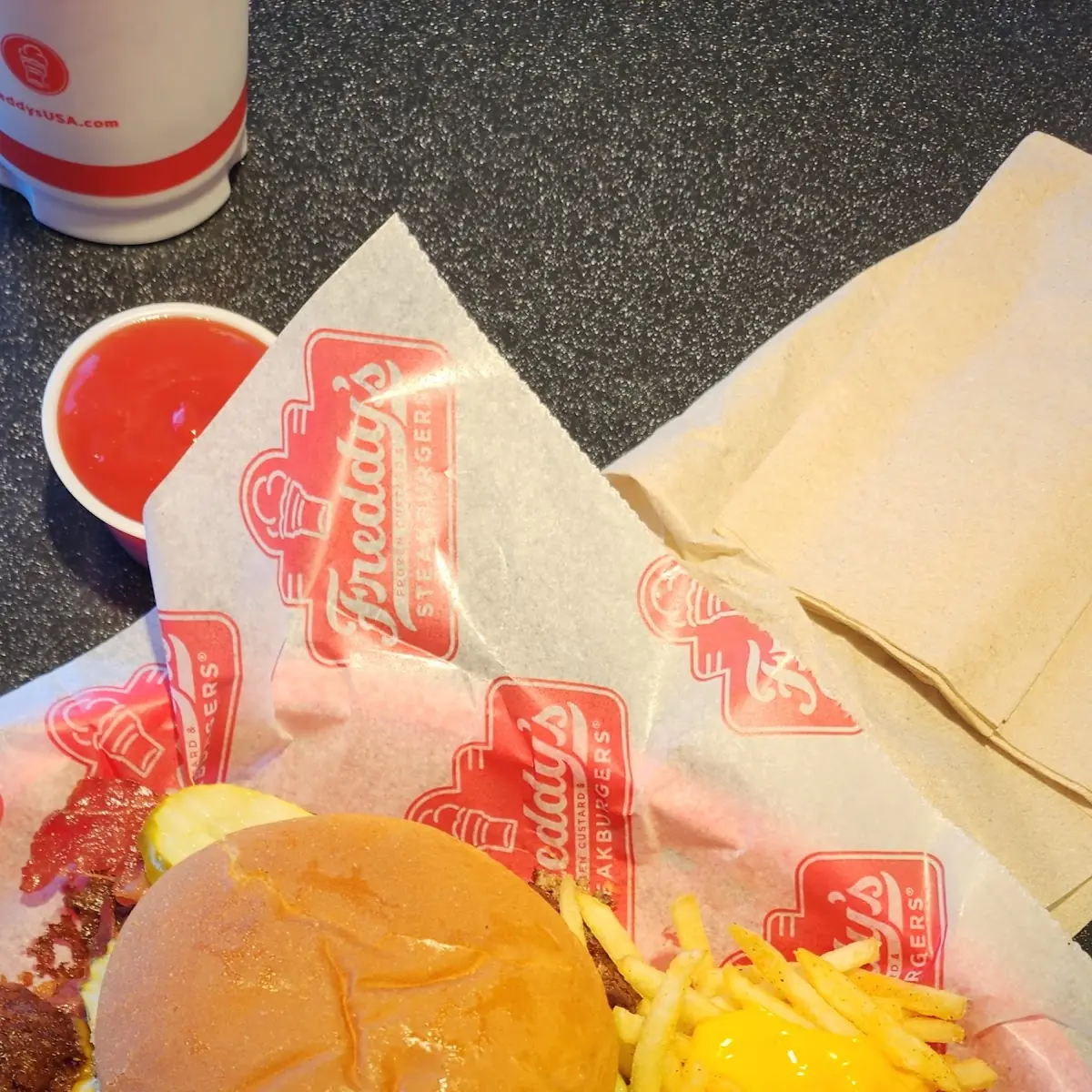 Double Bacon Cheeseburger Combo