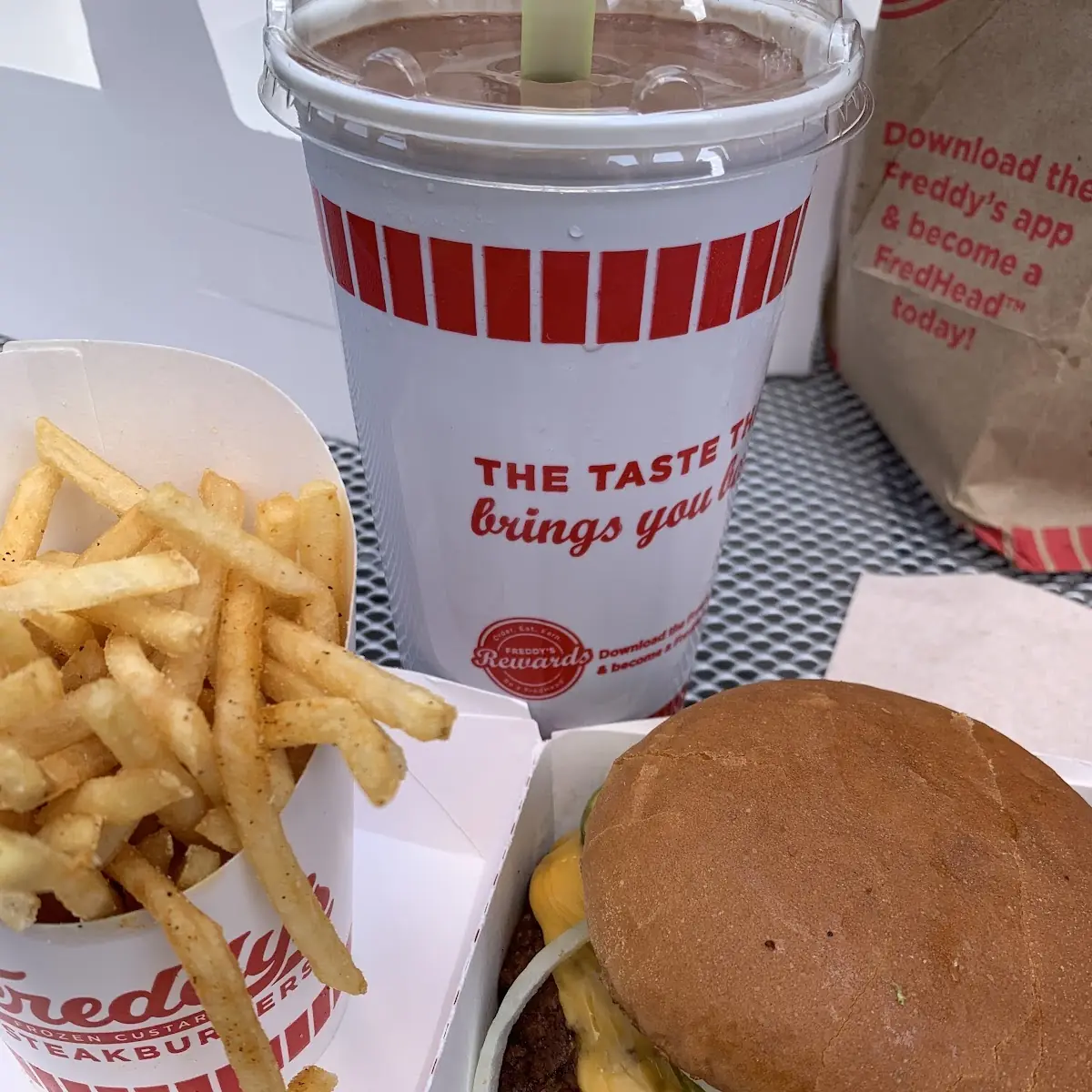 Fries Chocolate Shake
