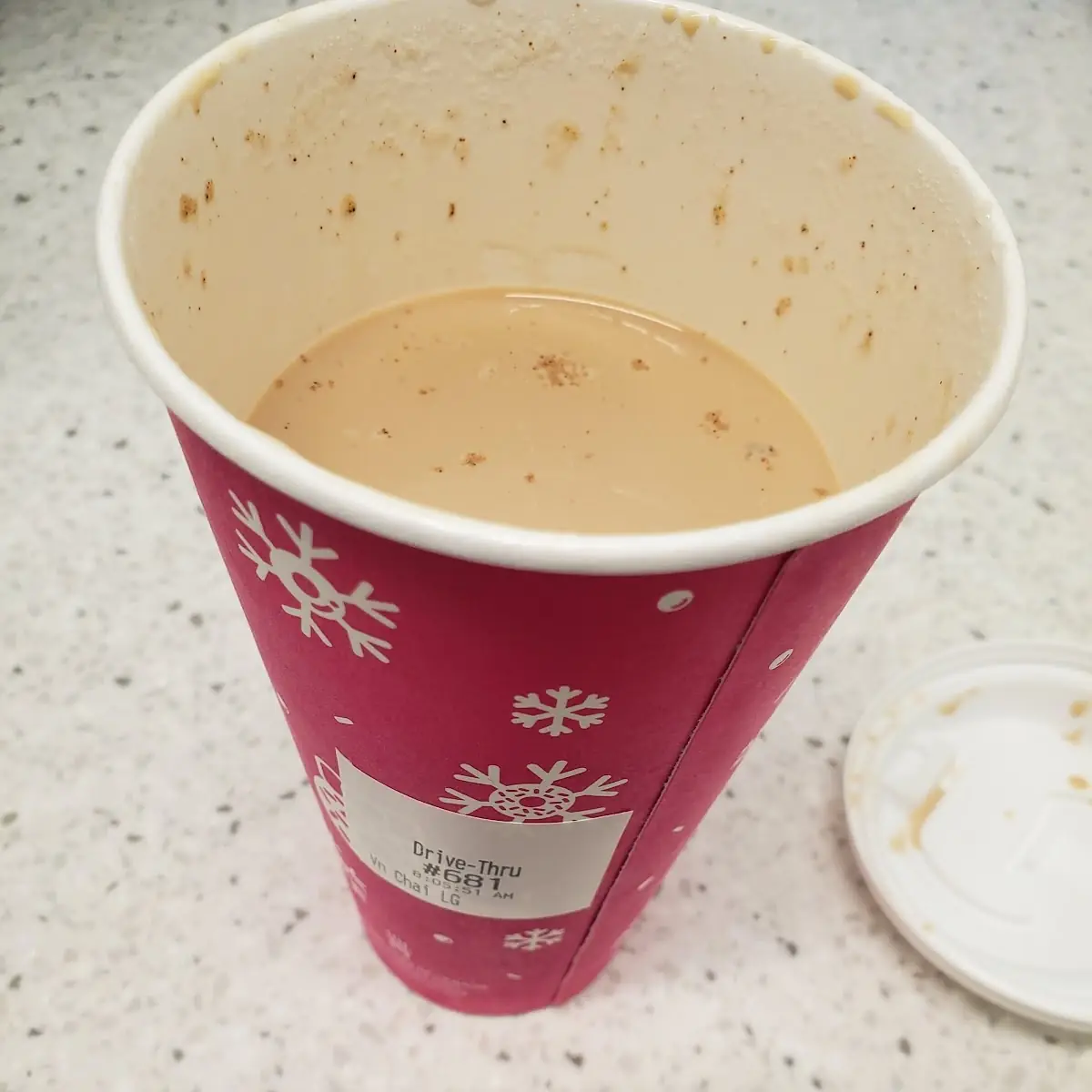 Vanilla Chai Latte