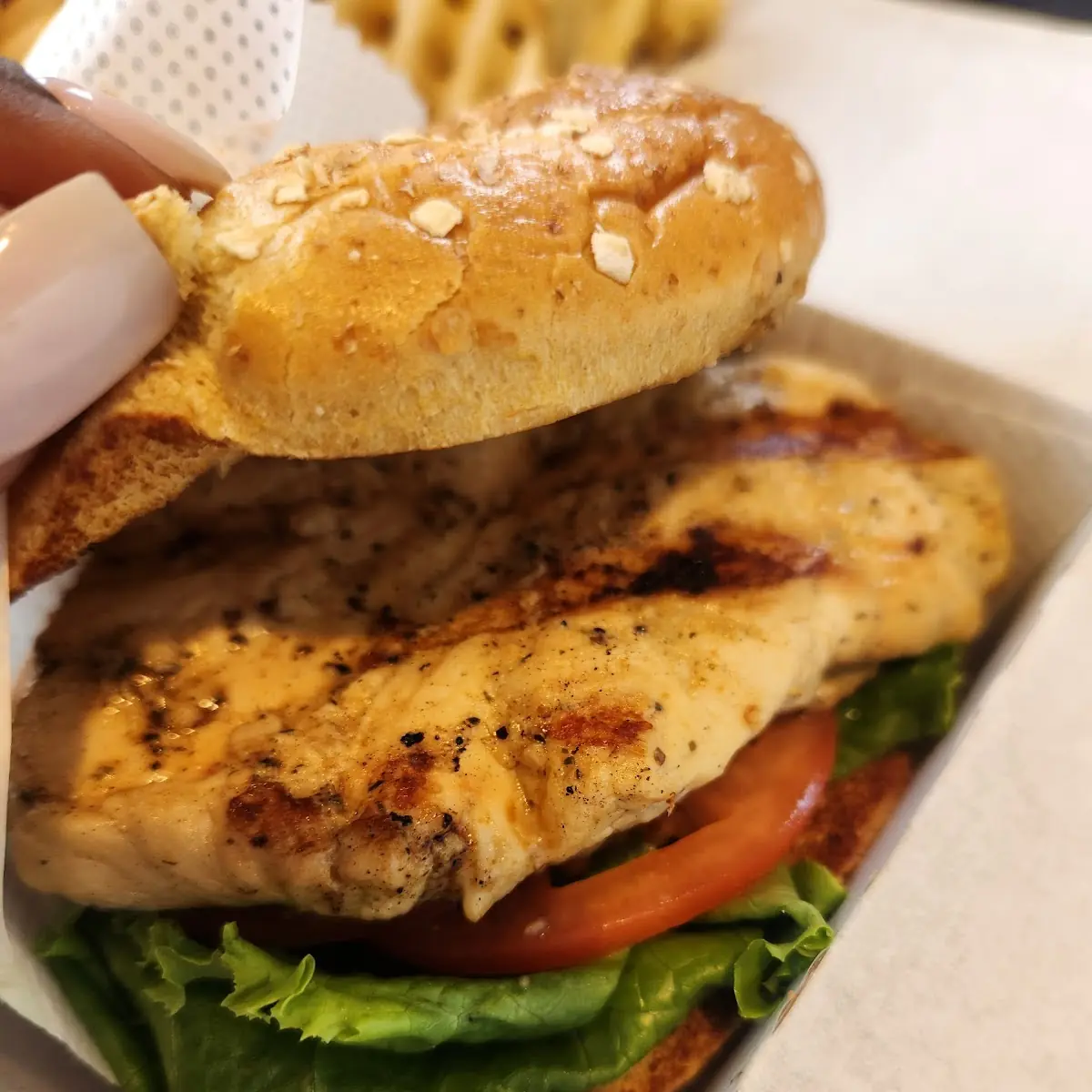 Chick-Fil-A Grilled Chicken Club Sandwich