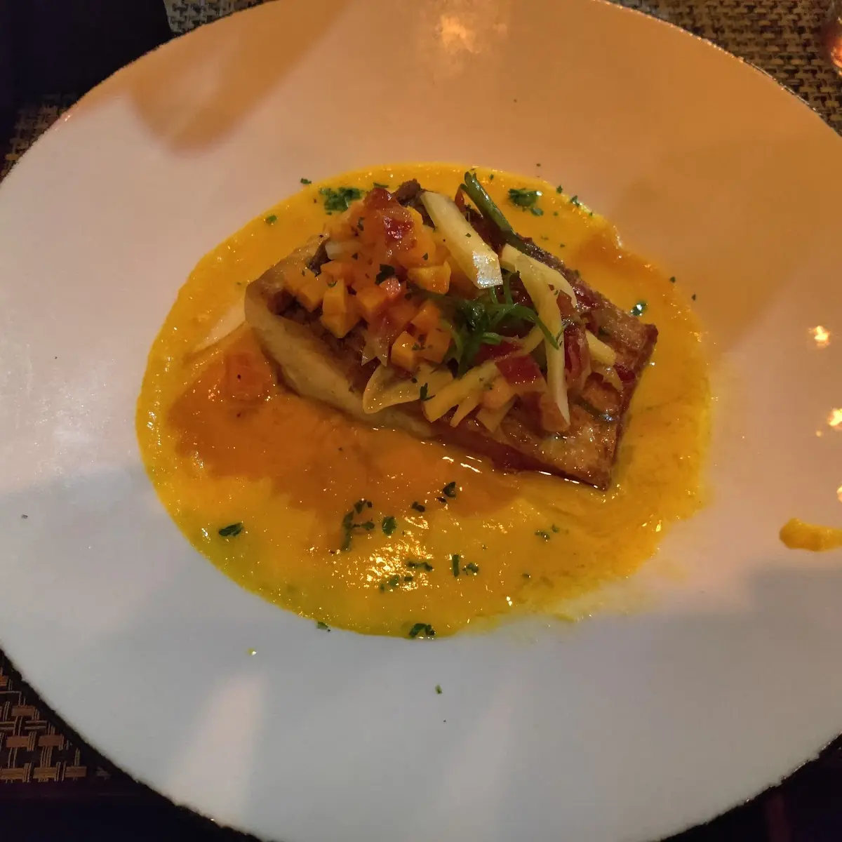 Pan Seared Chilean Sea Bass