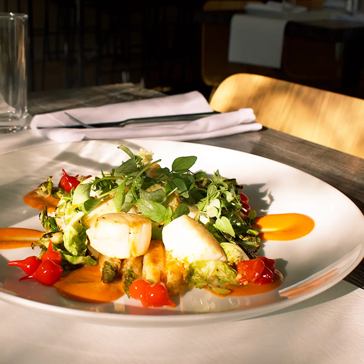 Seared Scallops
