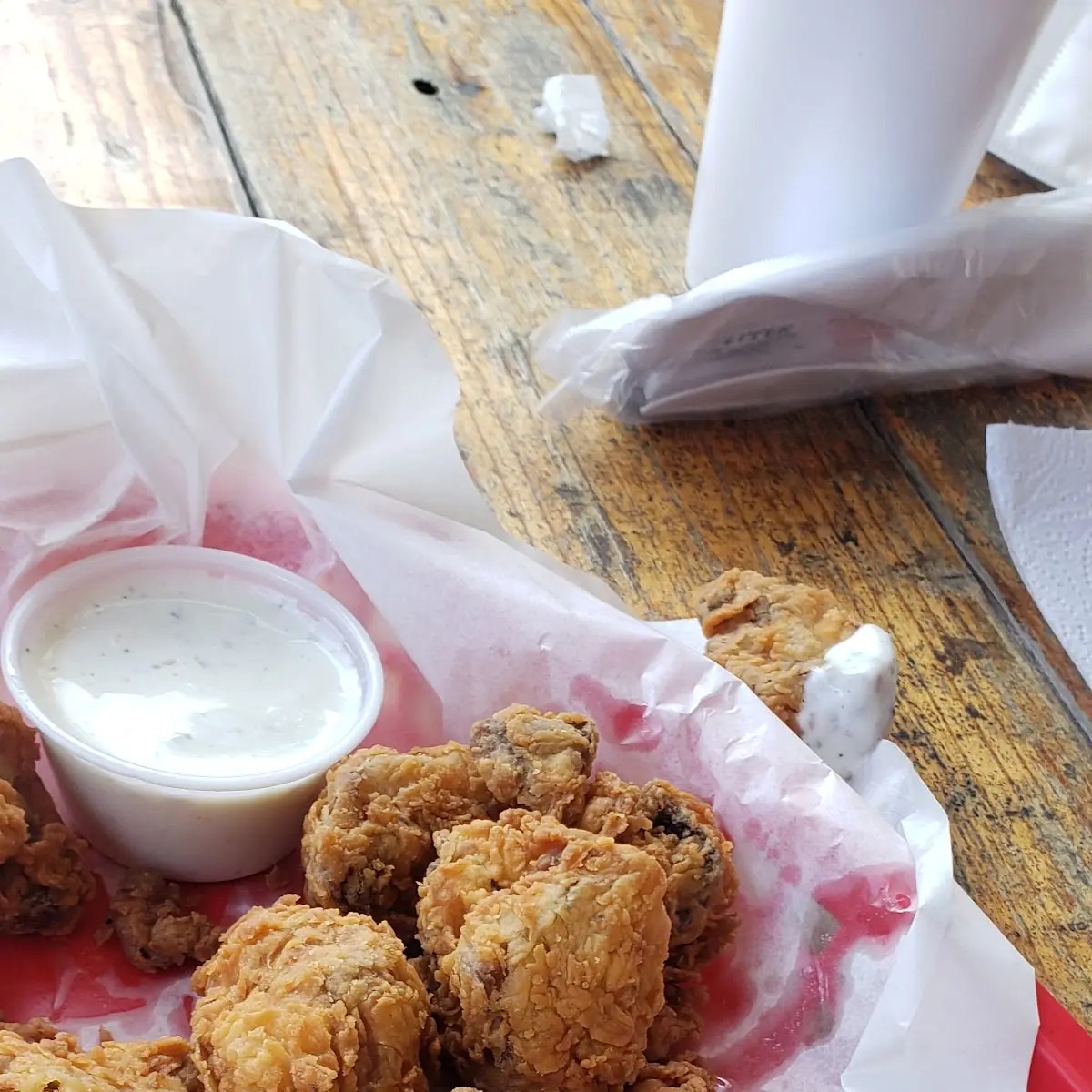 Fried Mushrooms