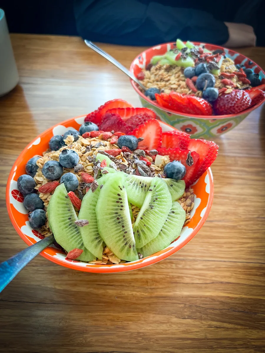 Fruit and Granola Yogurt Bowl