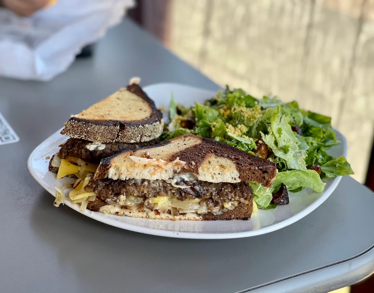 Mushroom Patty Melt