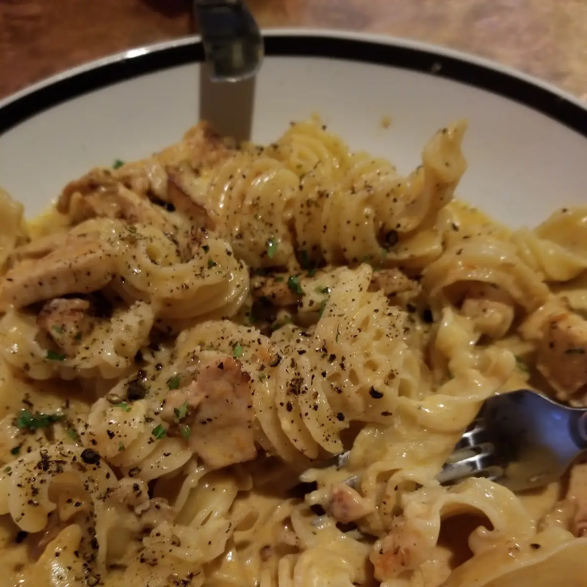 Shrimp Alfredo