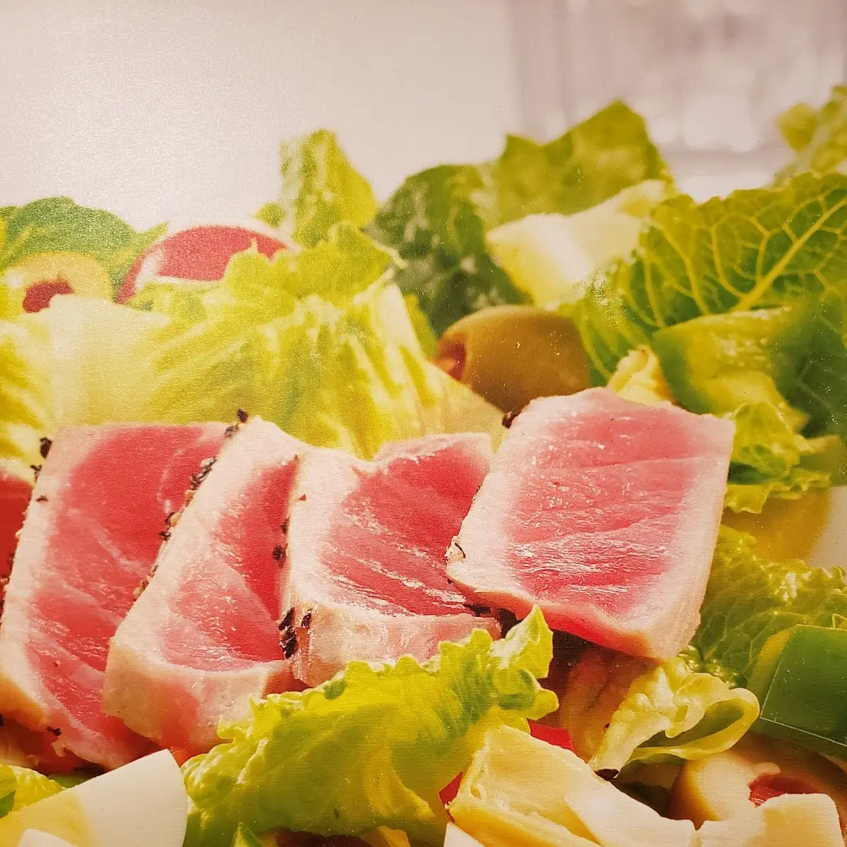 Seared Ahi Tuna Salad