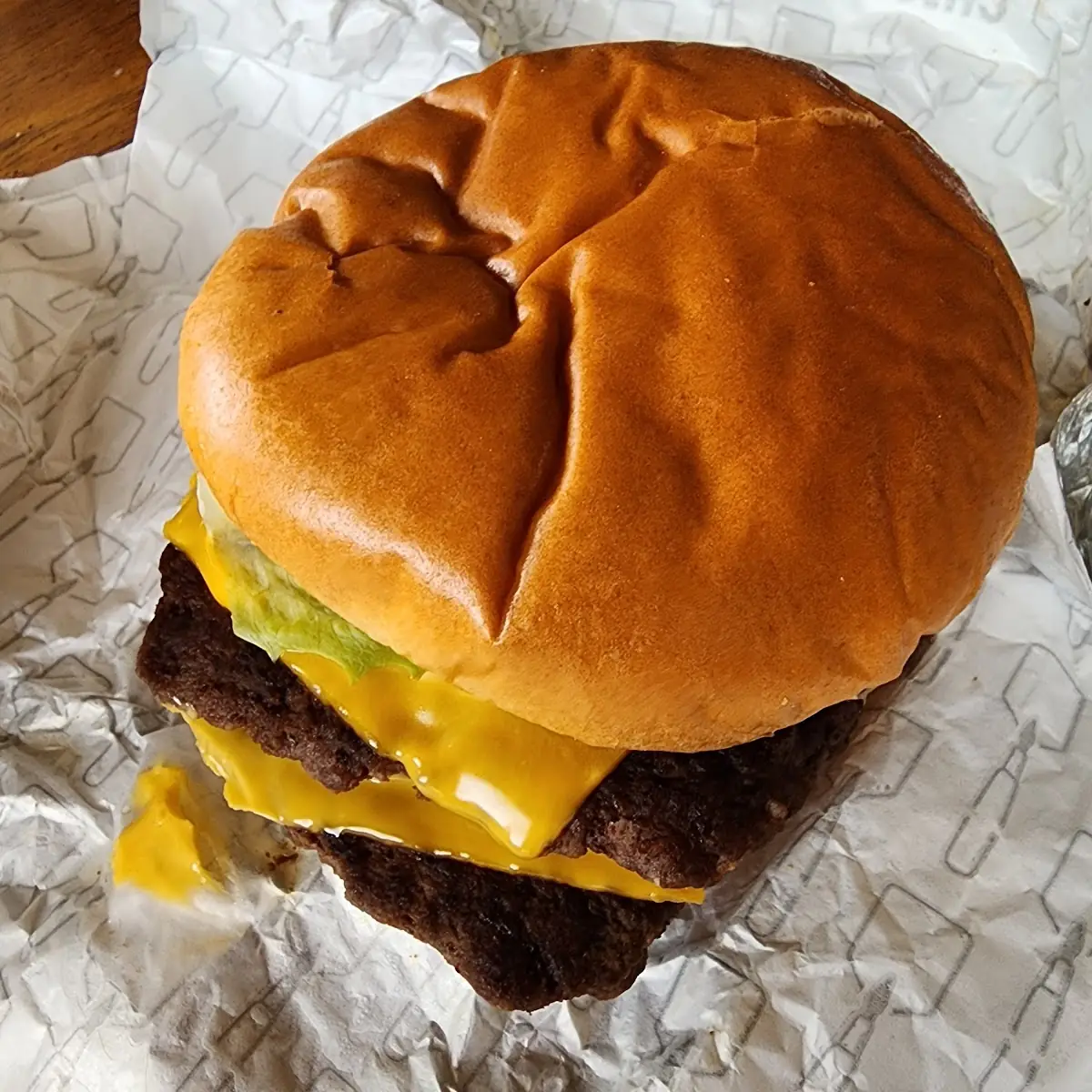 Dave's Double Cheeseburger
