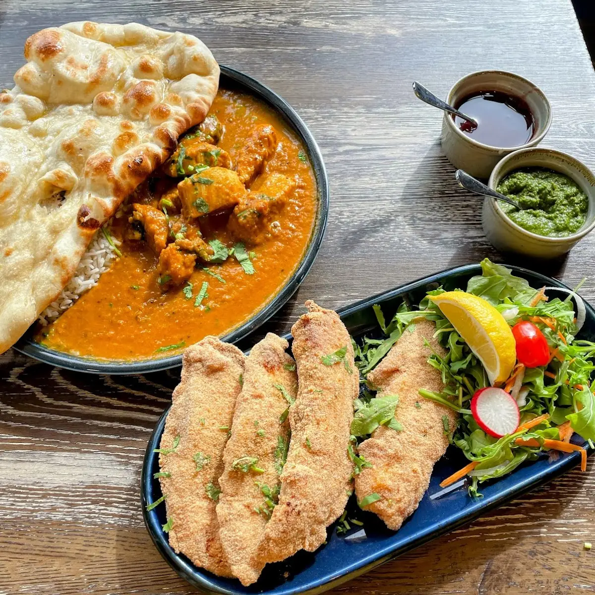 Goan Fish Curry and Mangalorean Fried Fish