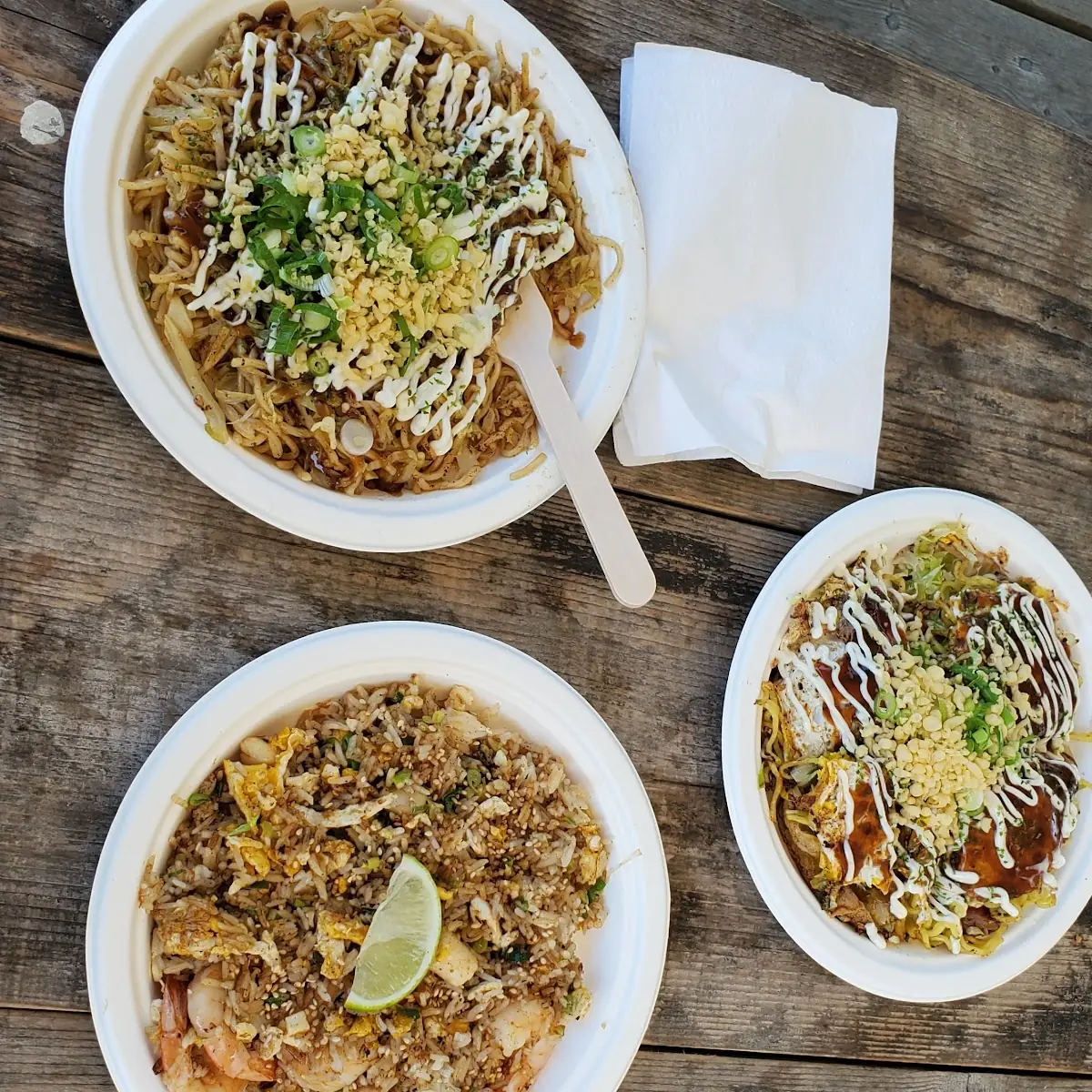 Okonomiyaki Fried Rice Yakisoba