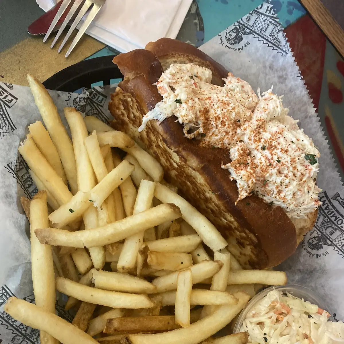 East Coast Crab Roll Sandwich