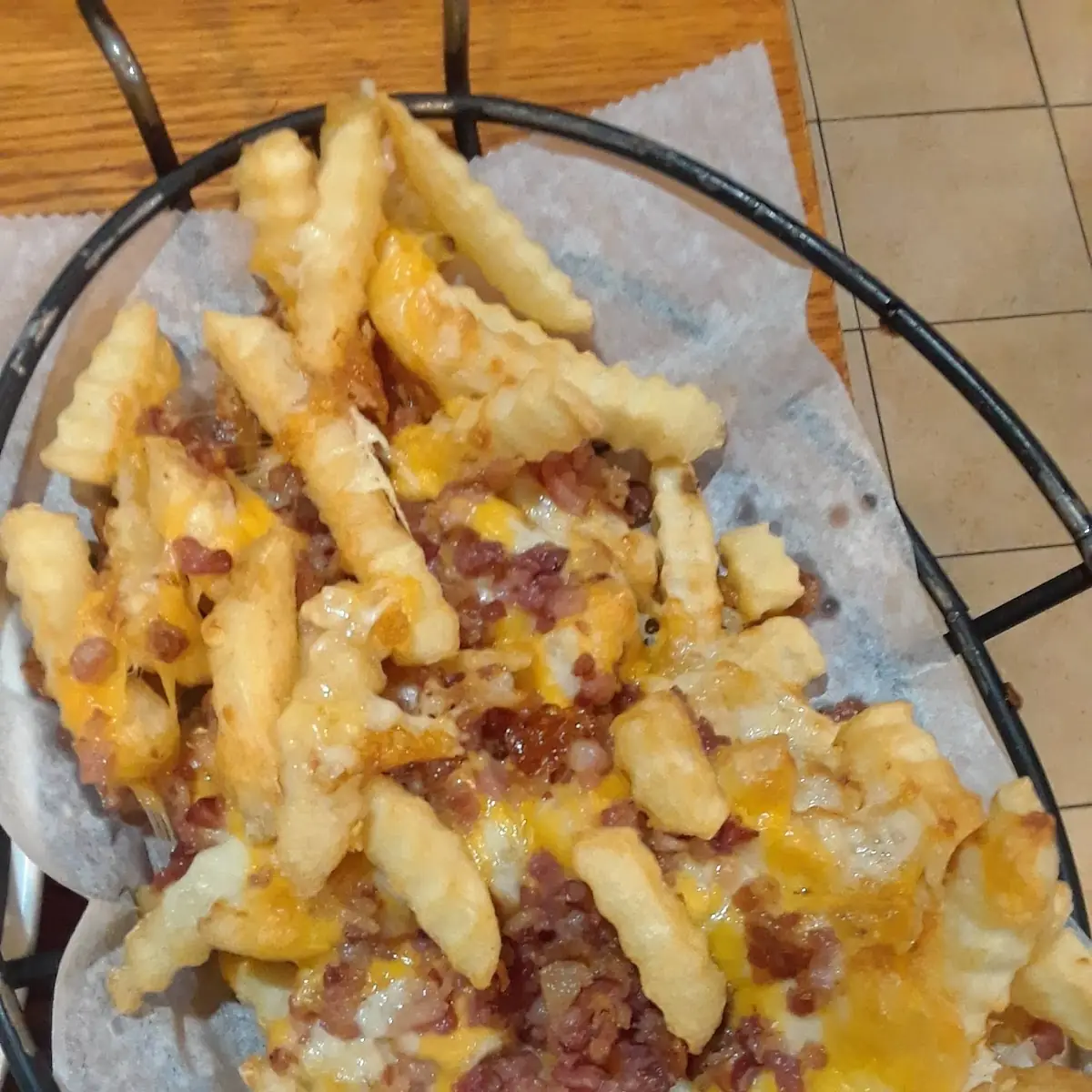 Bacon Cheese Fries