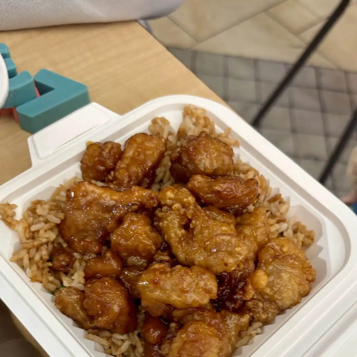 Orange Chicken Fried Rice