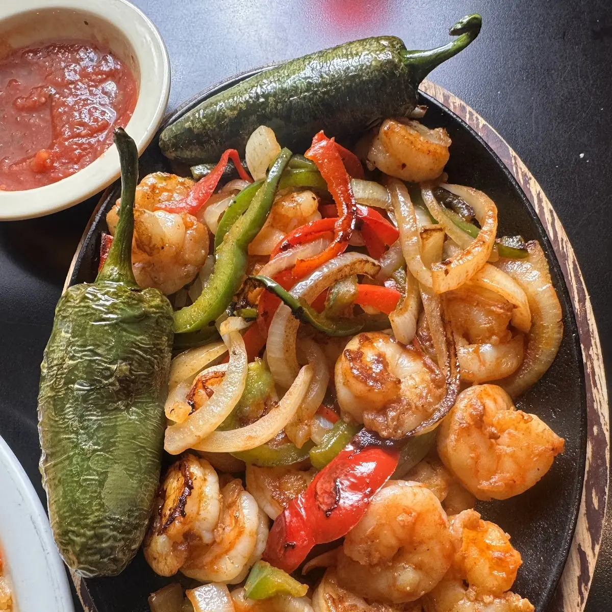 Shrimp Fajitas