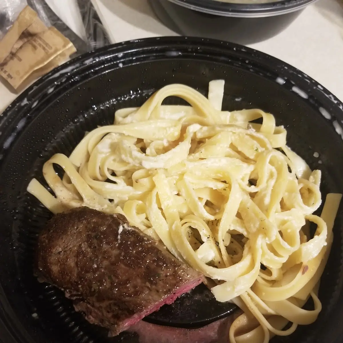 Steak Gorgonzola Alfredo