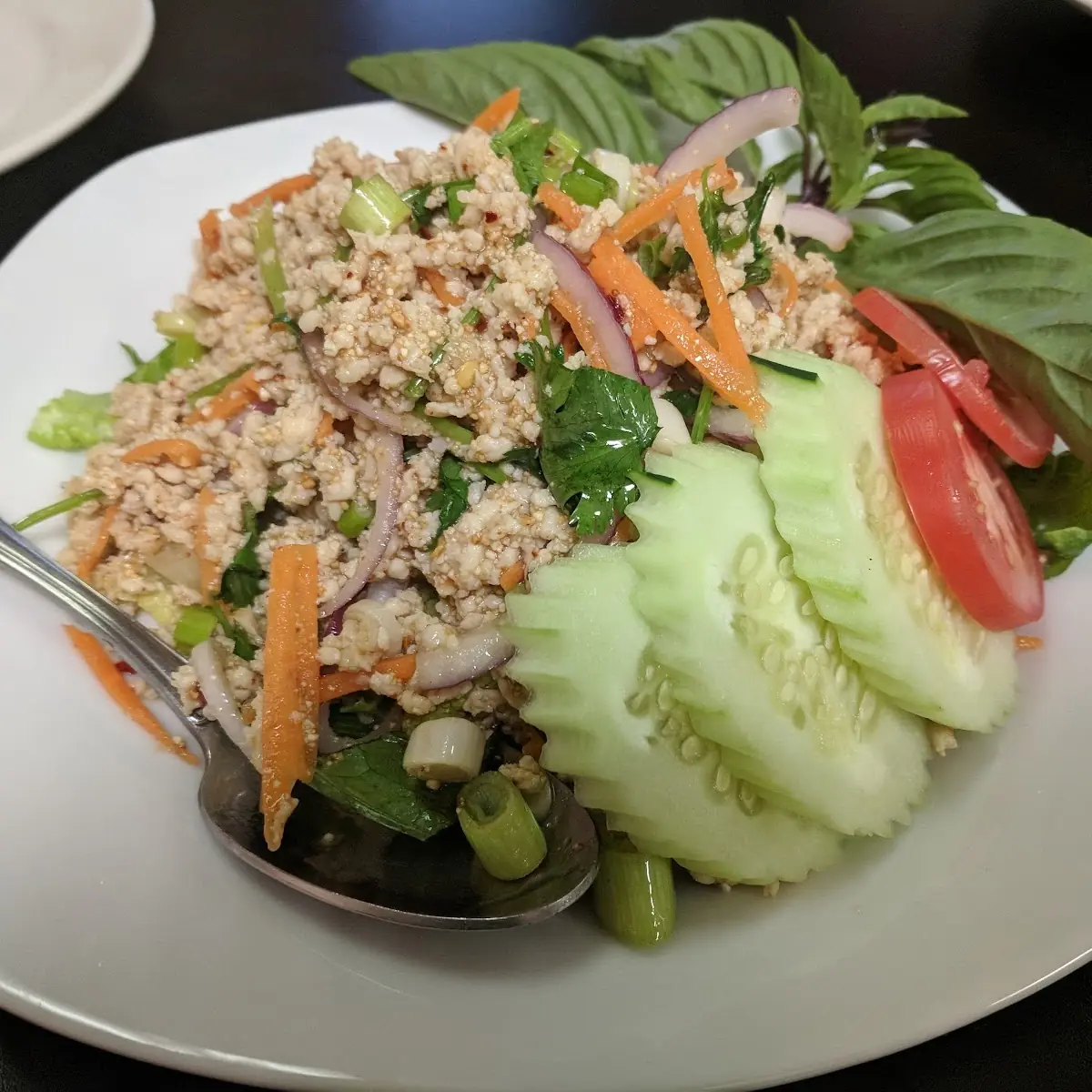 Larb Salad Ground Chicken