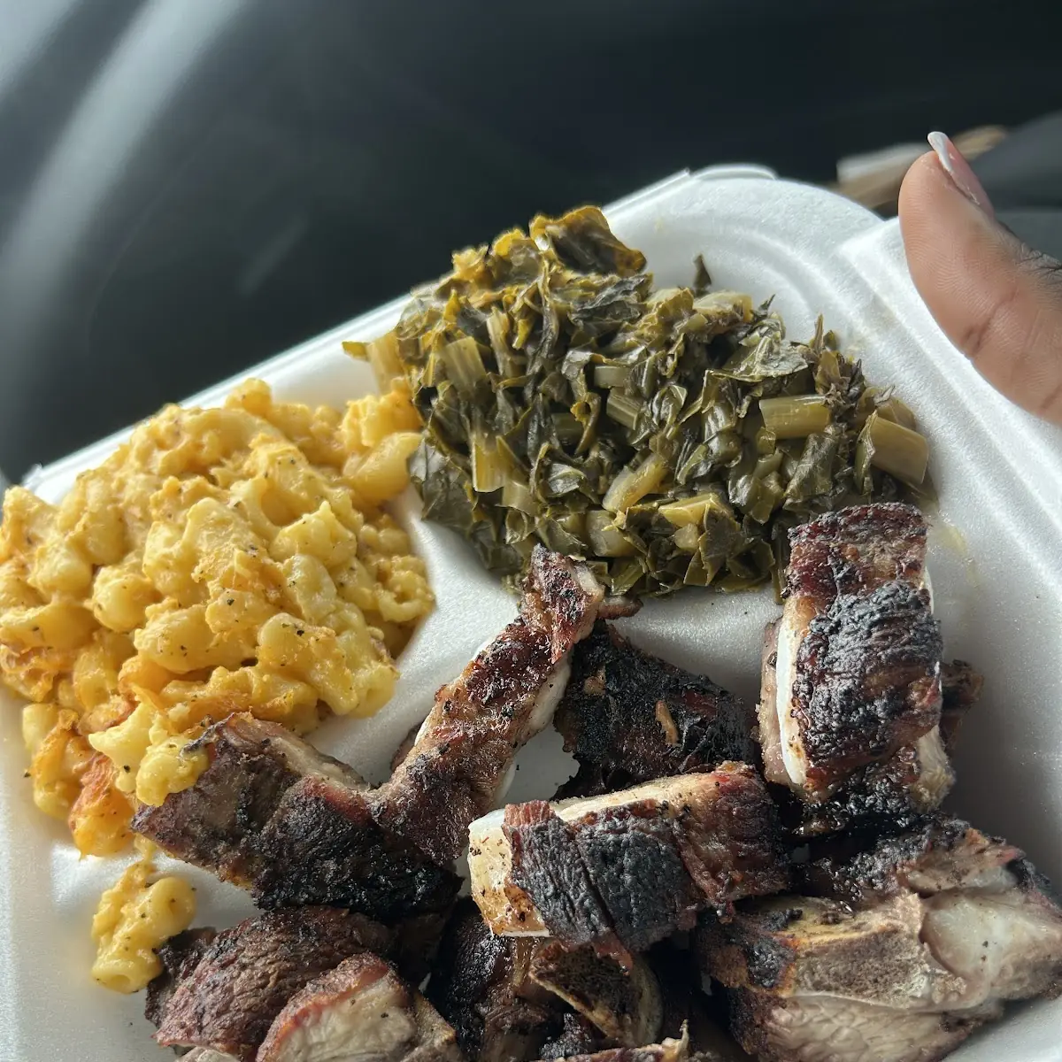 Rib Tips Pittsburgh Plate