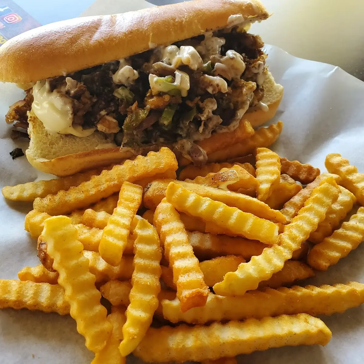 Philly Cheese Steak Sandwich