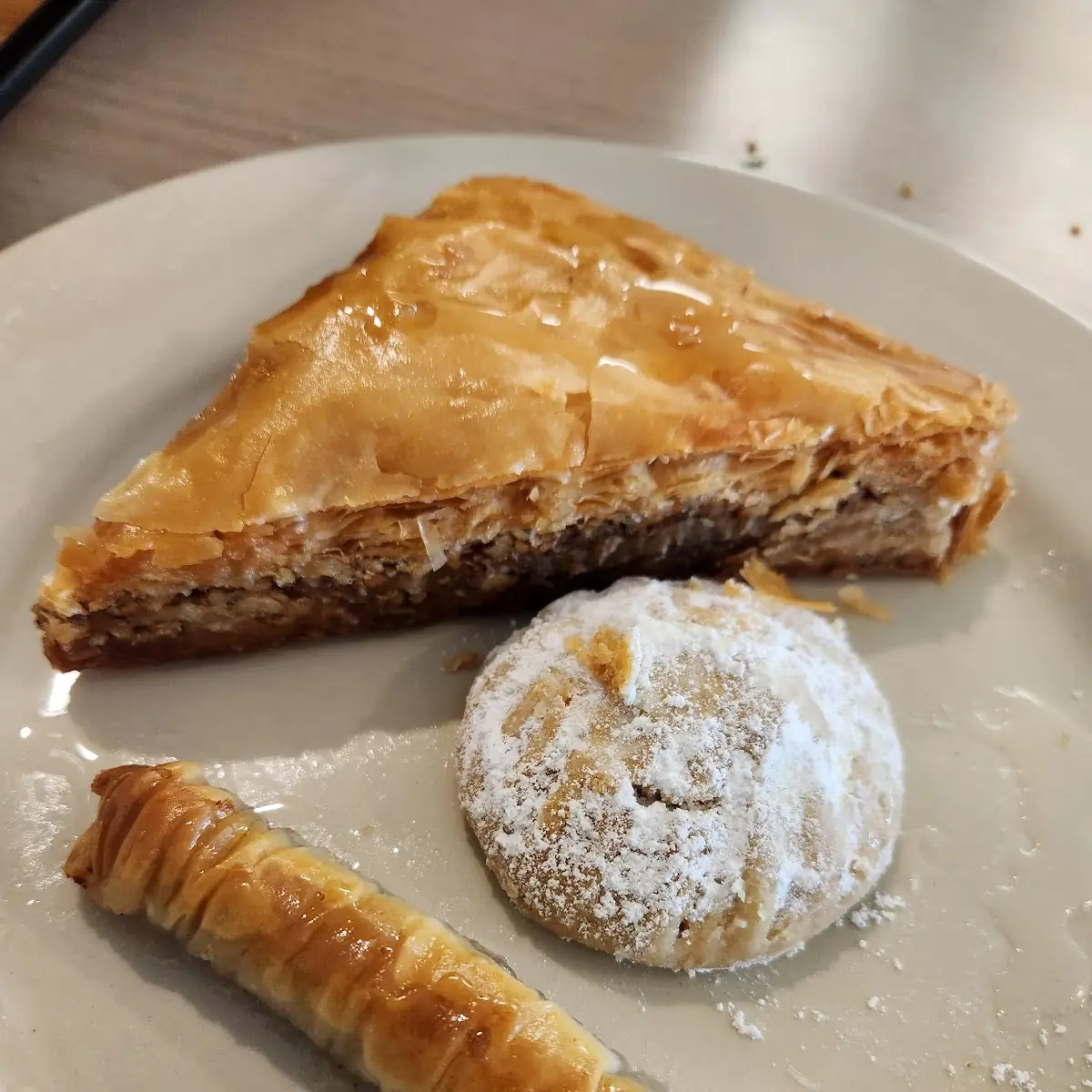 Mini White Chocolate Baklava