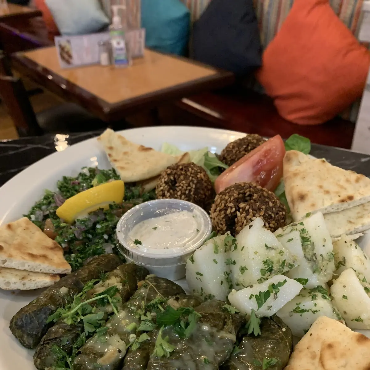 Dolmadakia Stuffed Grape Leaves
