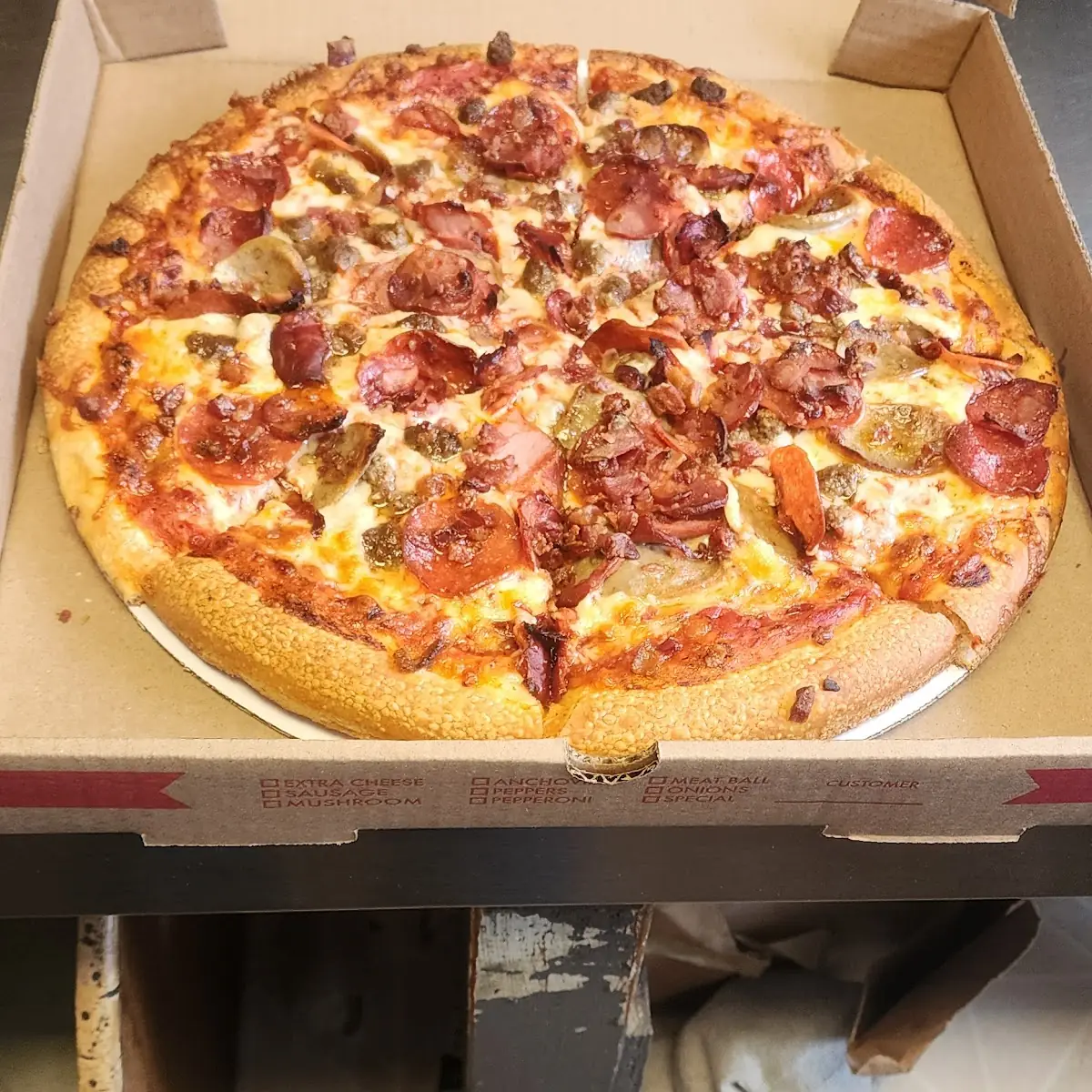 Meat Lovers Pizza