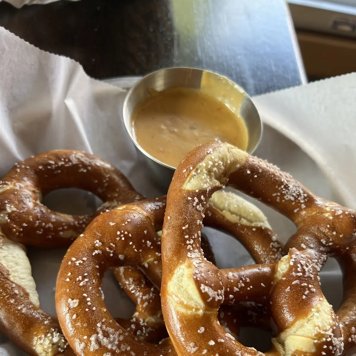 Pretzels with Beer Cheese