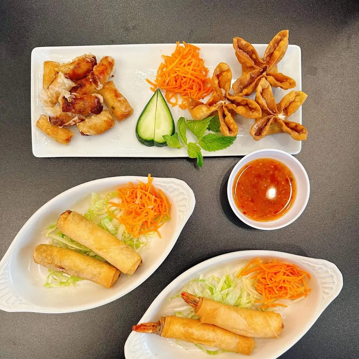 Shrimp Fried Rolls 2 Tôm Cuốn Chiên