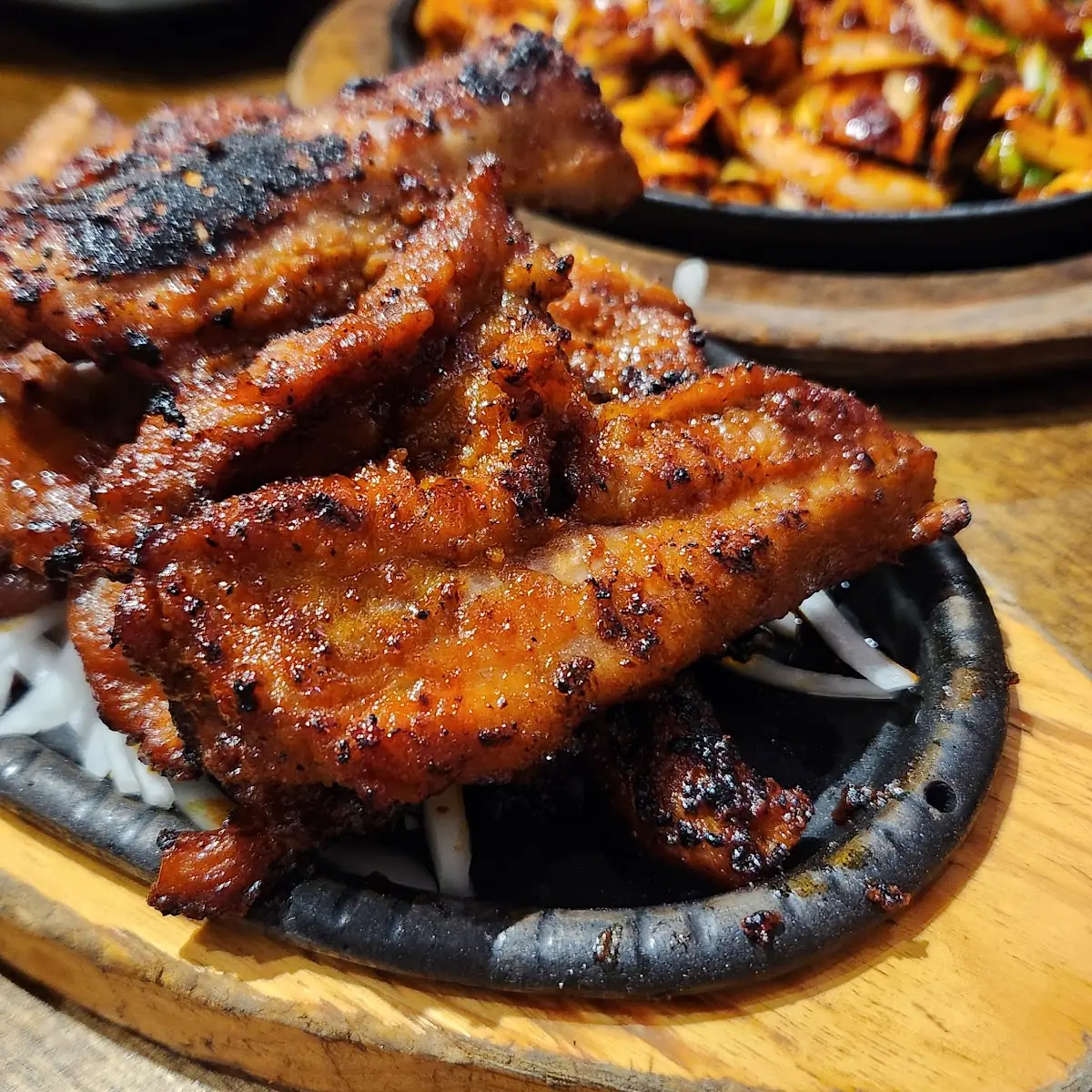 Squid and Pork Belly Bulgogi