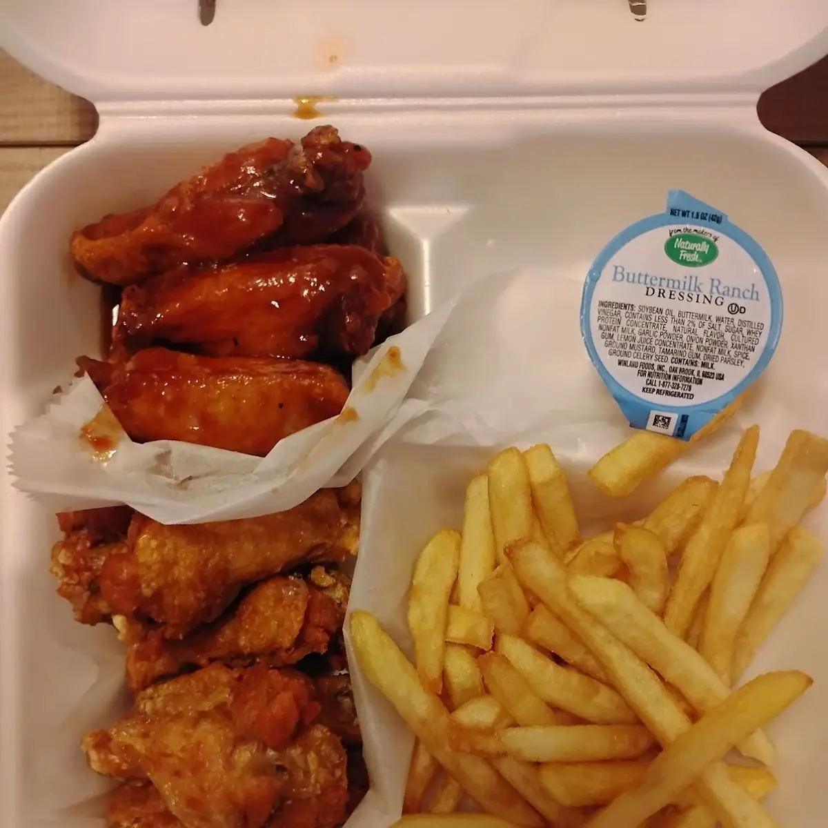 Philly Chicken & 6 Wings Combo
