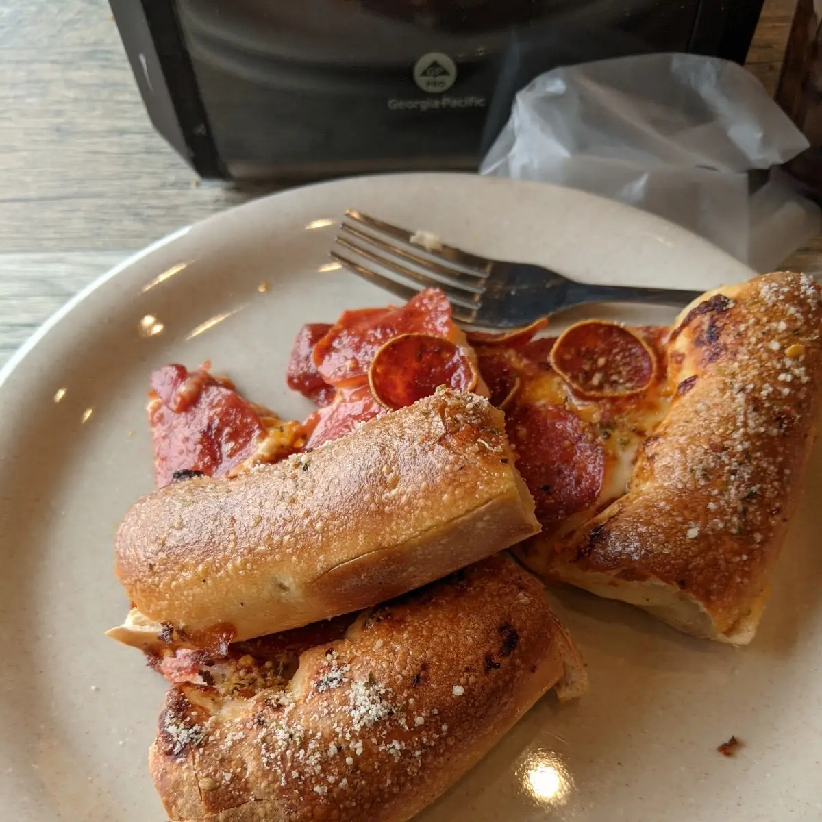 Stuffed Crust Pepperoni Pizza