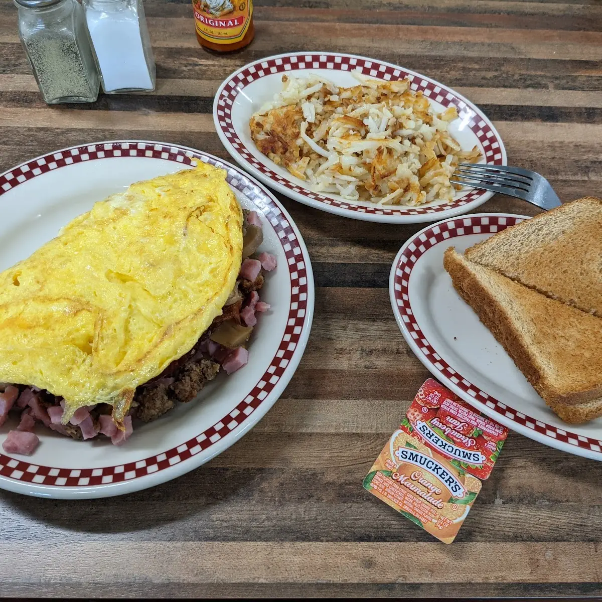 Meat Lovers Omelette