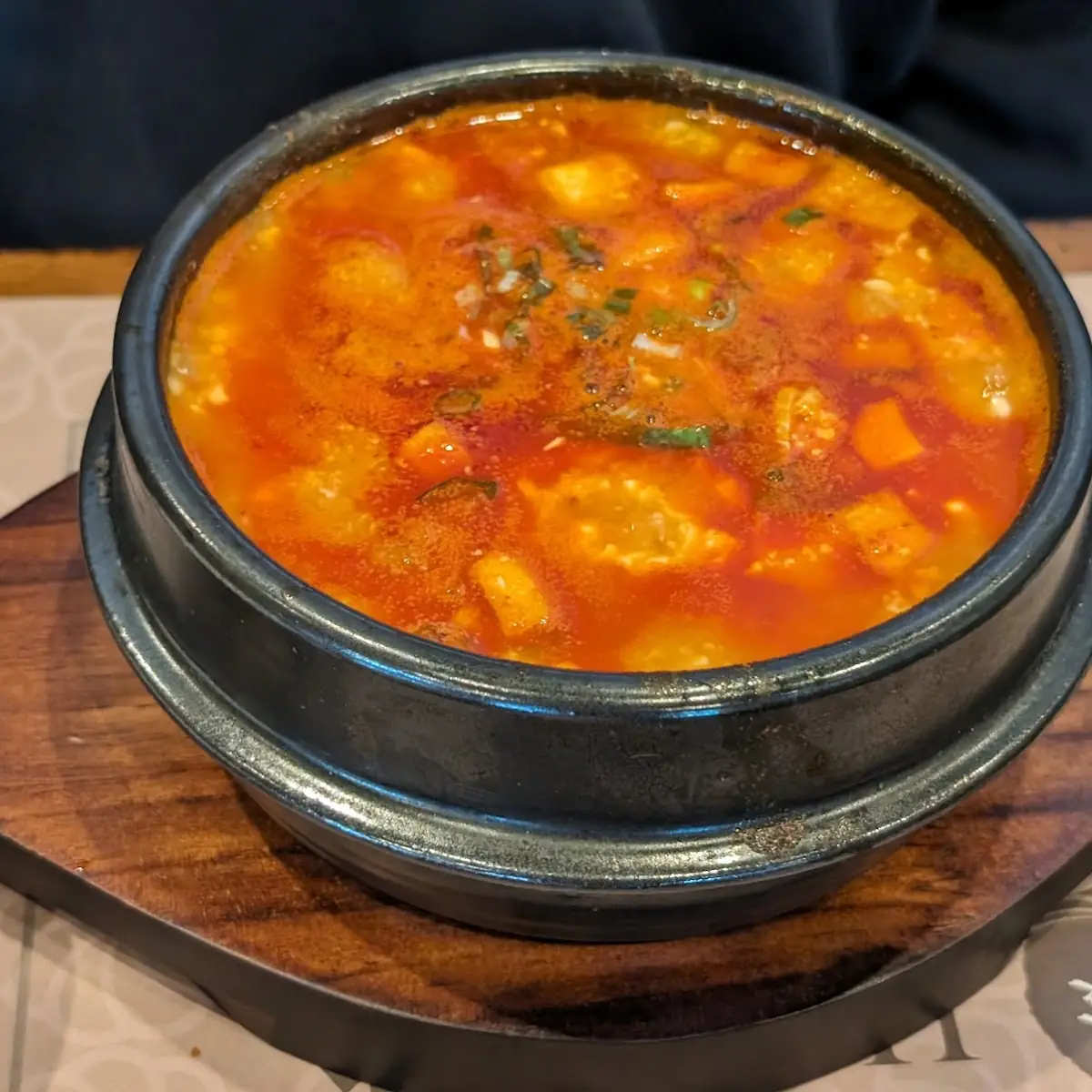 soft tofu stew 순두부찌개