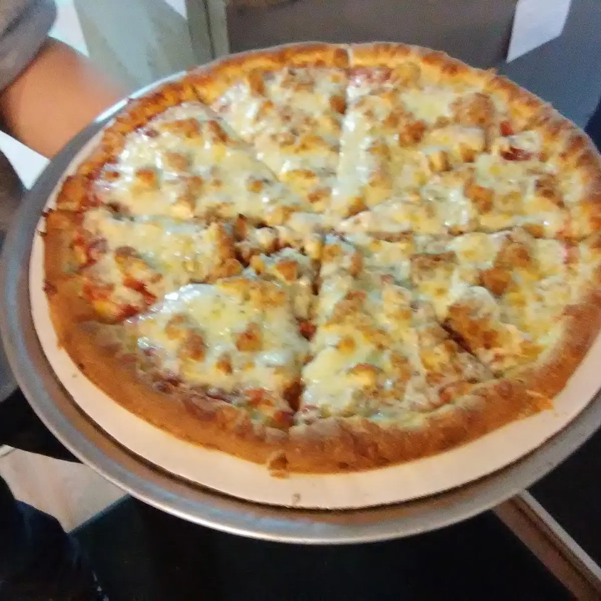Chicken Parmesan Pizza