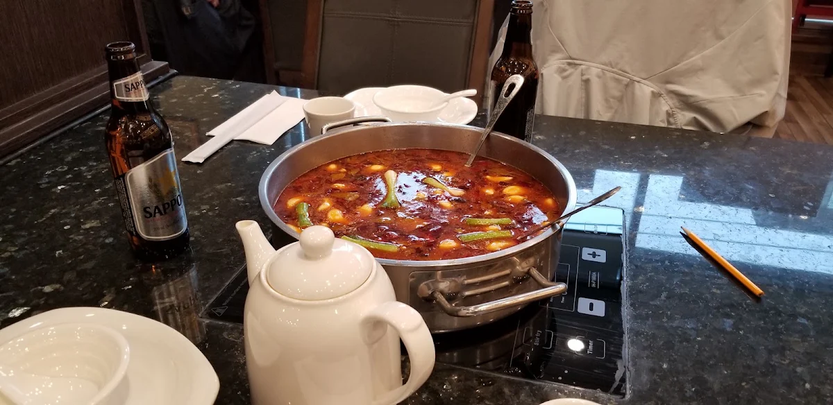 A Mongolian Spicy Broth, Happy Lamb Hot Pot, Vancouver