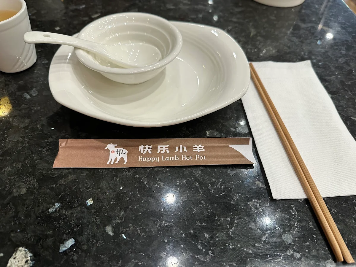 Table Setting, Happy Lamb Hot Pot, Vancouver