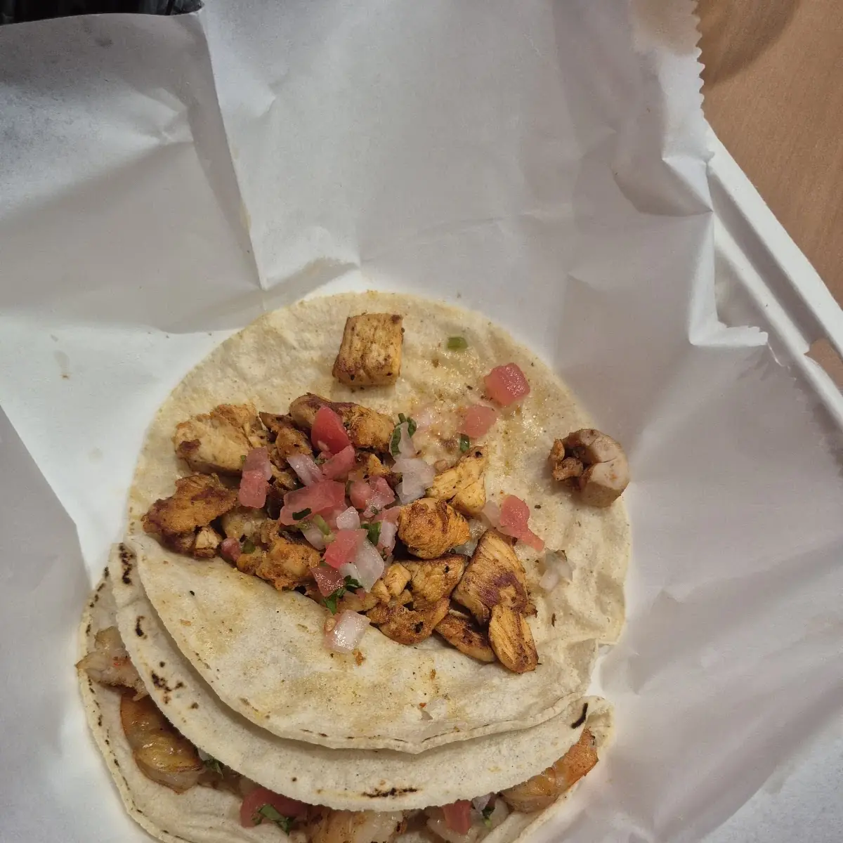 Chicken Taco Shrimp Taco