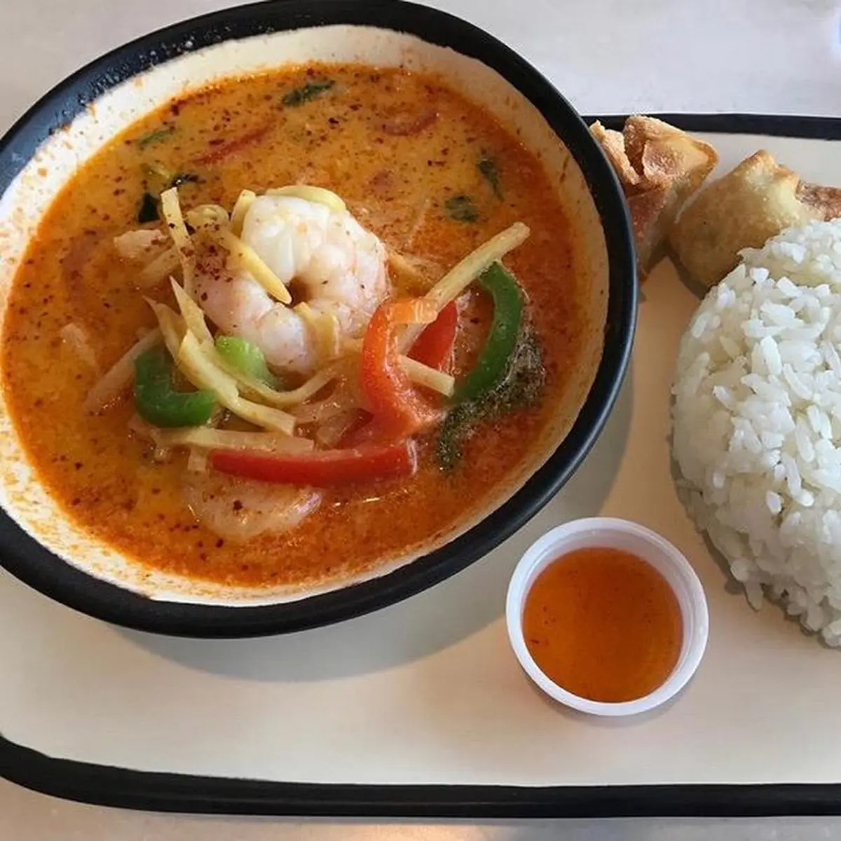 Red Curry with Shrimp