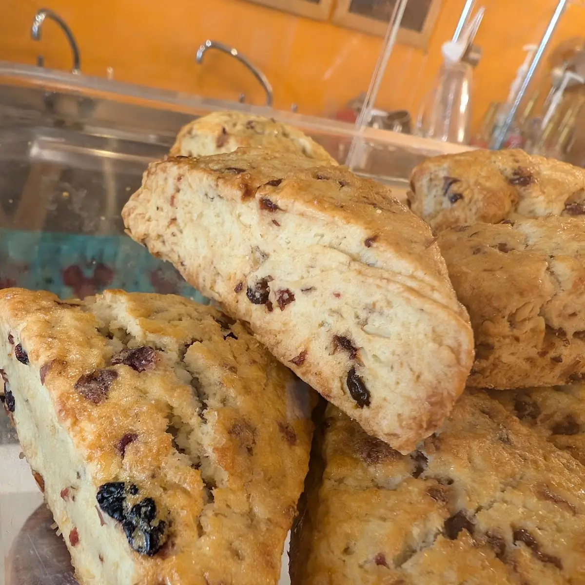 Mixed Berry Almond Scone