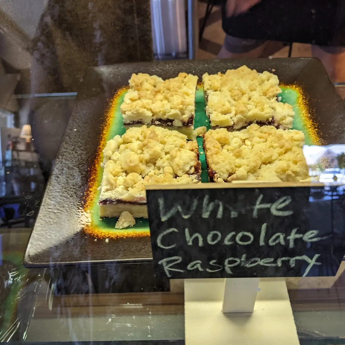 White Chocolate Raspberry Bars