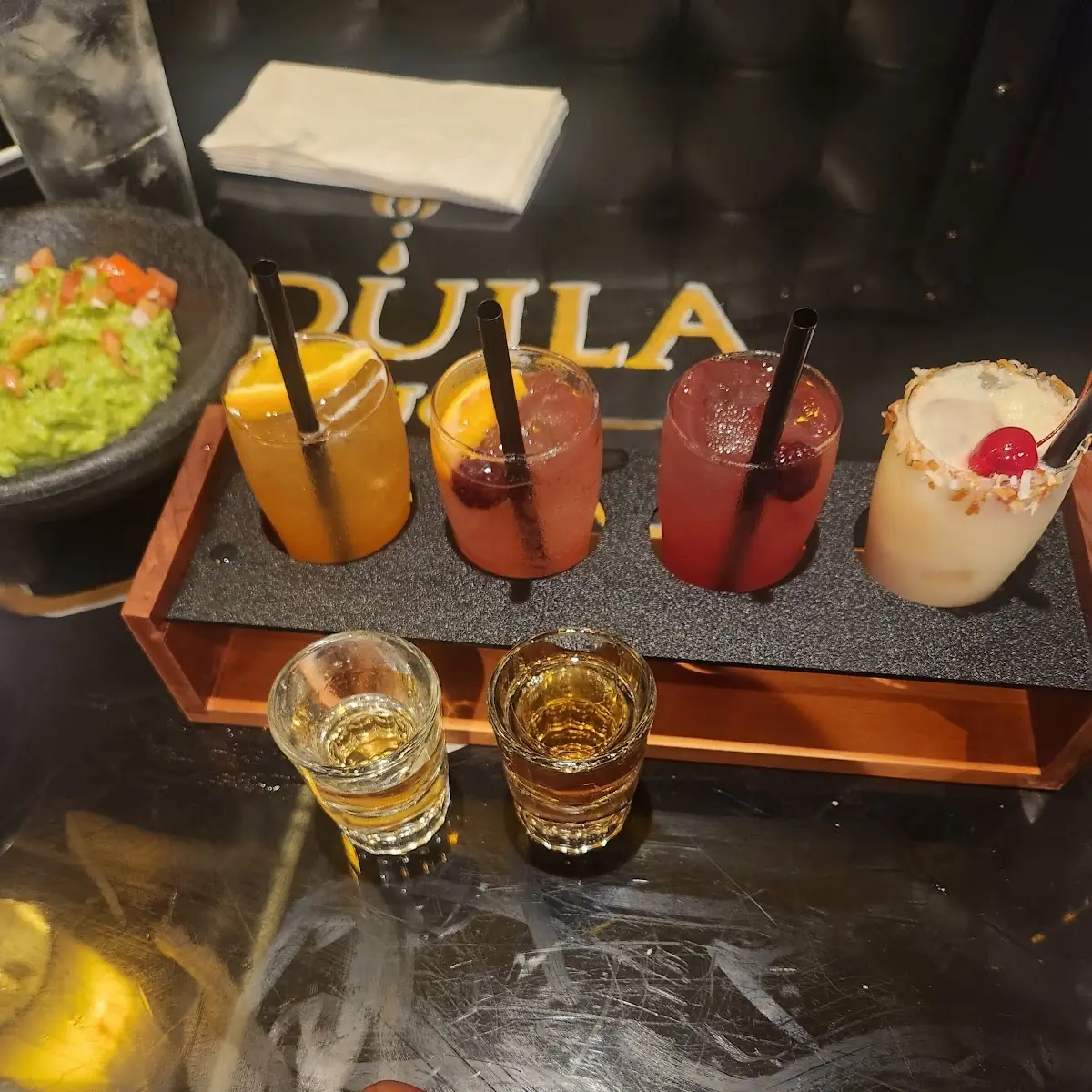 Anejo Margarita Flight