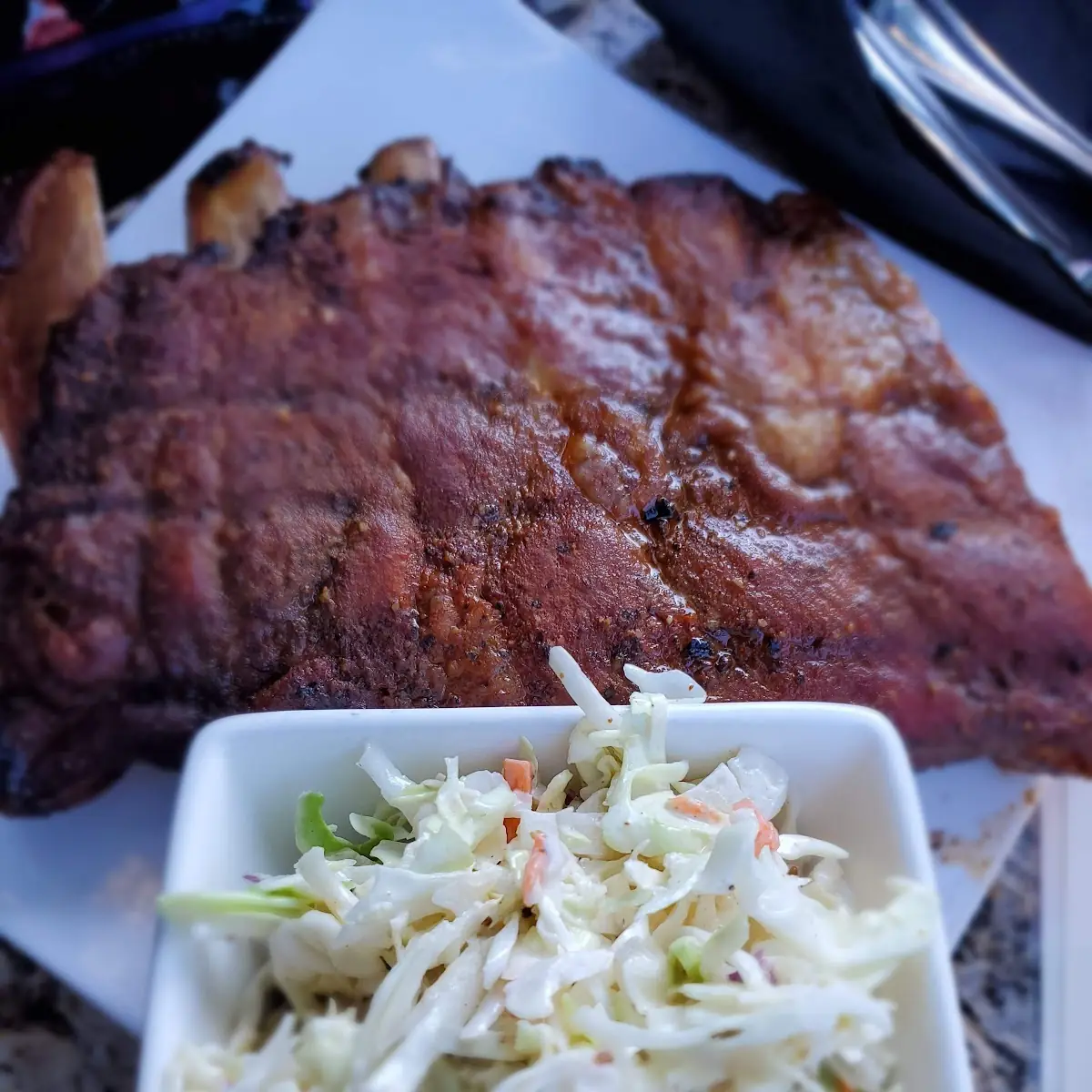 St Louis Rib Plate 1 2 Rack