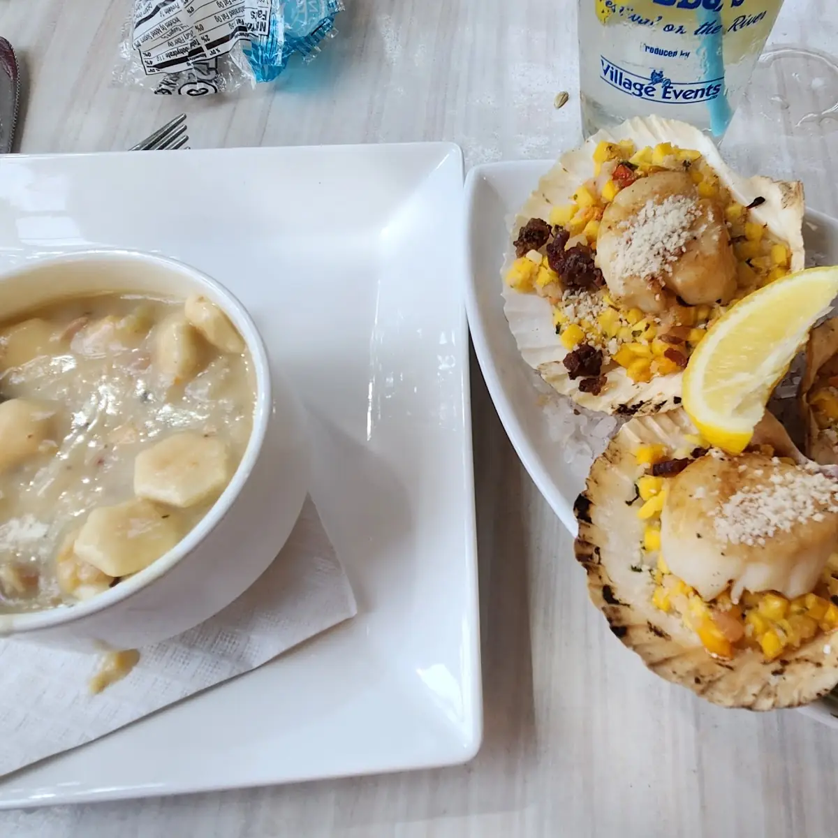 Scallops Casino
