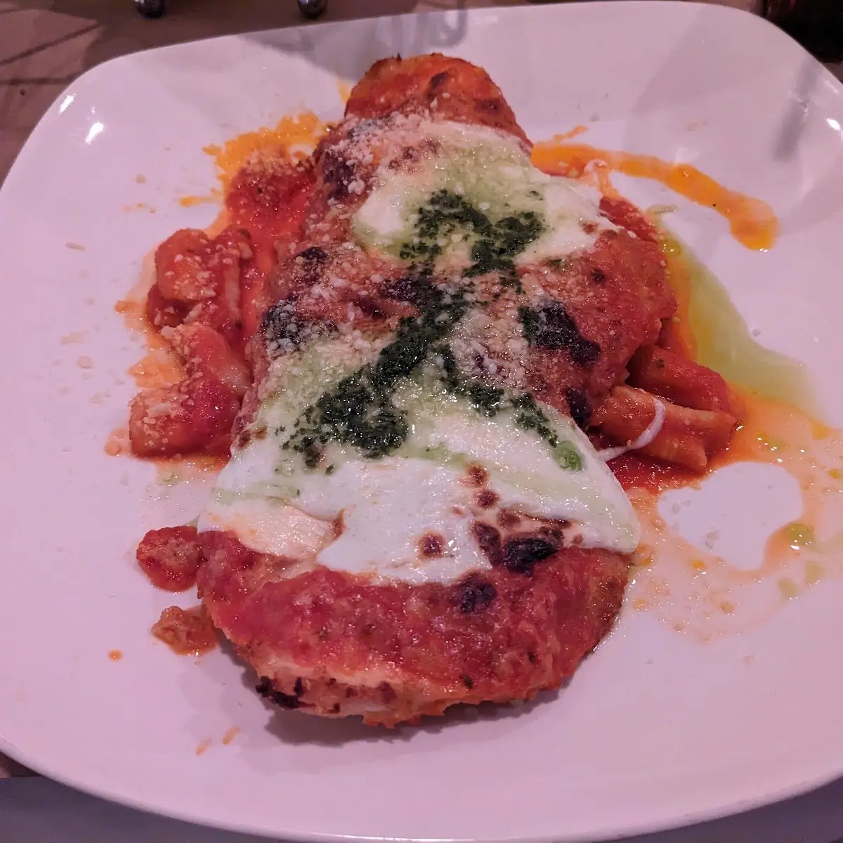 Chicken Parmigiana Serves 4-6