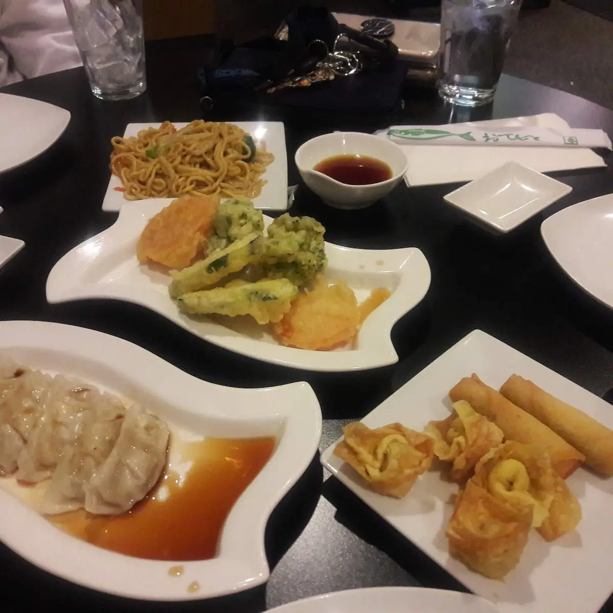 Tempura Egg Rolls Gyoza