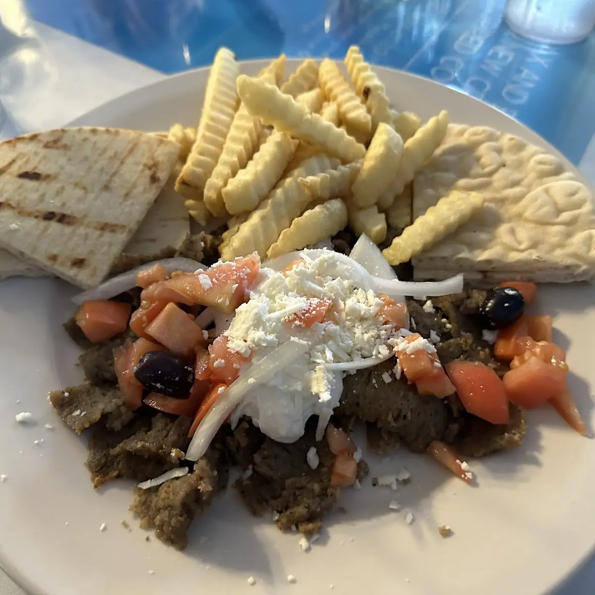 Gyro Plate More Meat