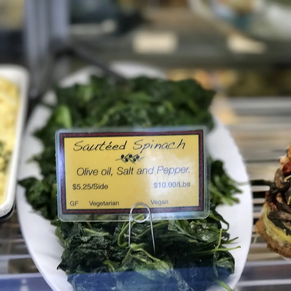 Sautéed Spinach