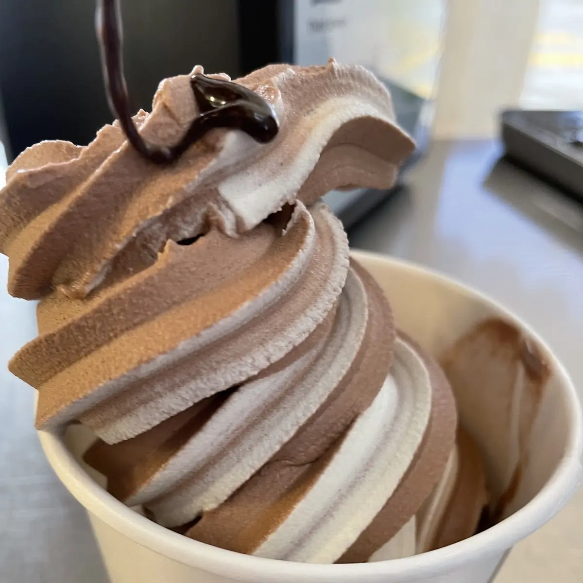 Straus Soft Serve Ice Cream