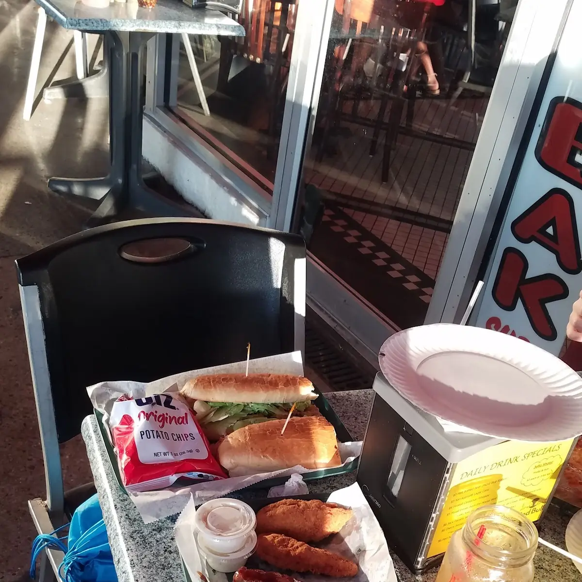 Philly Cheese Steak Sub and Appetizer Sampler