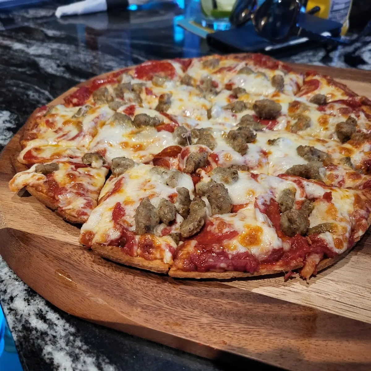 Sausage & Pepperoni Pizza
